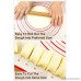 ETHDA Silicone Pastry Mat Extra Large with Measurements Dough Rolling Baking Sheet Non-Slip Non-Stick Oven Liner for Fondant Pie Crust Cookie Mother's Day Gift XL (19.5x23.5) - B079HKYCYQ